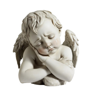 Sad Baby Angel Vinyl Car Decal Sticker – Waterproof & UV-Resistant 8" Sad Baby Angel Vinyl Car Decal Sticker – Waterproof & UV-Resistant 8"
