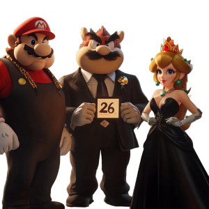 Mario Party Noir Vinyl Car Decal Sticker – Waterproof & UV-Resistant 8" Mario Party Noir Vinyl Car Decal Sticker – Waterproof & UV-Resistant 8"