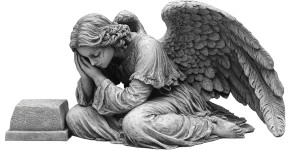 Tearful Angel Statue Vinyl Car Decal Sticker – Waterproof & UV-Resistant 8" Tearful Angel Statue Vinyl Car Decal Sticker – Waterproof & UV-Resistant 8"