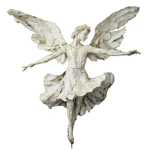 Dancing Angel Vinyl Car Decal Sticker – Waterproof & UV-Resistant 8"