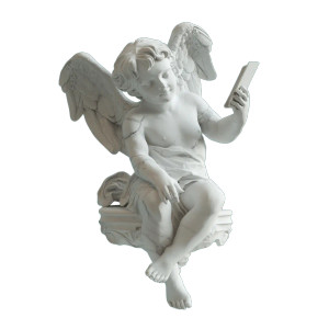 Aged Marble Statue Vinyl Car Decal Sticker – Waterproof & UV-Resistant 8"