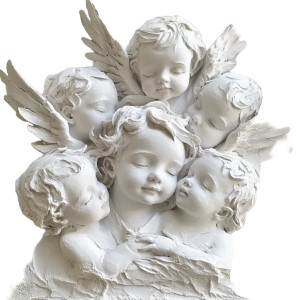 Baby Angels Vinyl Car Decal Sticker – Waterproof & UV-Resistant 8" Baby Angels Vinyl Car Decal Sticker – Waterproof & UV-Resistant 8"