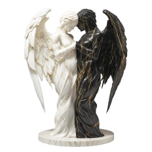 Duality Sculpture Vinyl Car Decal Sticker – Waterproof & UV-Resistant 8"