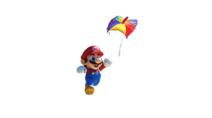 Mario With Kite Vinyl Car Decal Sticker – Waterproof & UV-Resistant 8"