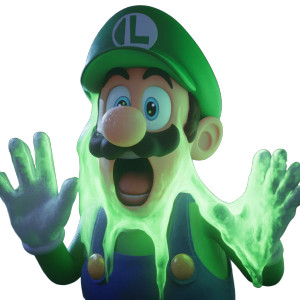Luigi Ectoplasm Shock Vinyl Car Decal Sticker – Waterproof & UV-Resistant 8"