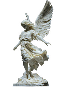 Flying Angel Sculpture V2 Vinyl Car Decal Sticker – Waterproof & UV-Resistant 8" Flying Angel Sculpture V2 Vinyl Car Decal Sticker – Waterproof & UV-Resistant 8"