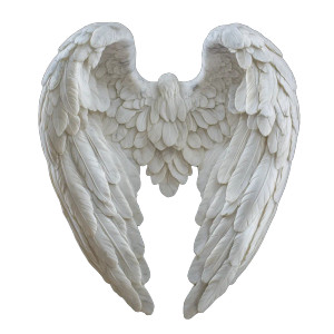 Angel Wings Sculpture Vinyl Car Decal Sticker – Waterproof & UV-Resistant 8" Angel Wings Sculpture Vinyl Car Decal Sticker – Waterproof & UV-Resistant 8"