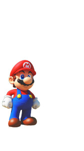 Mario Sunshine V2 Vinyl Car Decal Sticker – Waterproof & UV-Resistant 8"