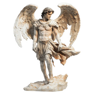 Archangel Michael Sculpture Vinyl Car Decal Sticker – Waterproof & UV-Resistant 8" Archangel Michael Sculpture Vinyl Car Decal Sticker – Waterproof & UV-Resistant 8"