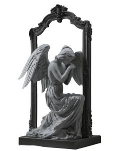 Angel Statue Reflection Vinyl Car Decal Sticker – Waterproof & UV-Resistant 8" Angel Statue Reflection Vinyl Car Decal Sticker – Waterproof & UV-Resistant 8"