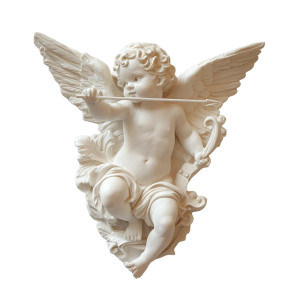 Cute Cupid Shooting Vinyl Car Decal Sticker – Waterproof & UV-Resistant 8"