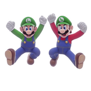 Mario And Luigi Jumping V2 Vinyl Car Decal Sticker – Waterproof & UV-Resistant 8" Mario And Luigi Jumping V2 Vinyl Car Decal Sticker – Waterproof & UV-Resistant 8"