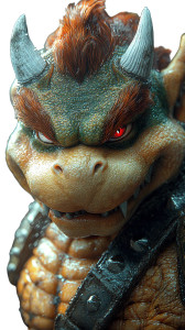 Realistic Evil Bowser Vinyl Car Decal Sticker – Waterproof & UV-Resistant 8"