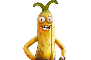 Zombie Banana Vinyl Car Decal Sticker – Waterproof & UV-Resistant 8"