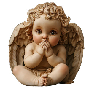 Cherub Baby Angel Vinyl Car Decal Sticker – Waterproof & UV-Resistant 8" Cherub Baby Angel Vinyl Car Decal Sticker – Waterproof & UV-Resistant 8"