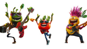 Veggie Rock Concert Vinyl Car Decal Sticker – Waterproof & UV-Resistant 8"