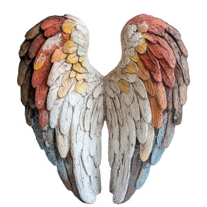 Angel Wing Sculpture V2 Vinyl Car Decal Sticker – Waterproof & UV-Resistant 8" Angel Wing Sculpture V2 Vinyl Car Decal Sticker – Waterproof & UV-Resistant 8"