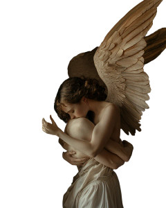 Cupid And Psyche Vinyl Car Decal Sticker – Waterproof & UV-Resistant 8"