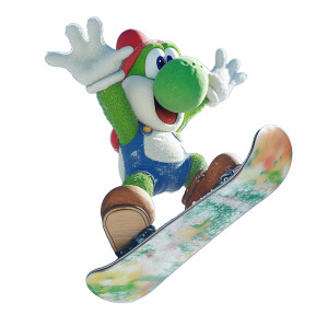 Yoshi Snowboarding Vinyl Car Decal Sticker – Waterproof & UV-Resistant 8"
