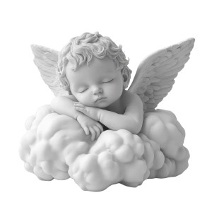 Sleeping Baby Angel V6 Vinyl Car Decal Sticker – Waterproof & UV-Resistant 8"