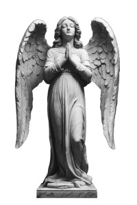 Praying Angel Statue V10 Vinyl Car Decal Sticker – Waterproof & UV-Resistant 8" Praying Angel Statue V10 Vinyl Car Decal Sticker – Waterproof & UV-Resistant 8"