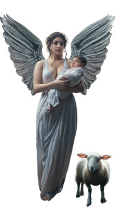 Cyber Innocence Vinyl Car Decal Sticker – Waterproof & UV-Resistant 8"