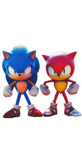 Sonic Vs Flash Vinyl Car Decal Sticker – Waterproof & UV-Resistant 8"