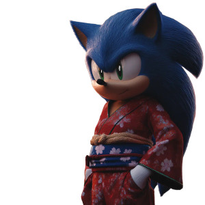 Sonic In Japan Vinyl Car Decal Sticker – Waterproof & UV-Resistant 8"