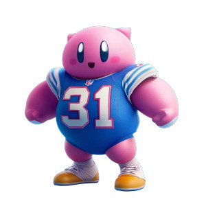 Nes Kirby Lions Vinyl Car Decal Sticker – Waterproof & UV-Resistant 8"