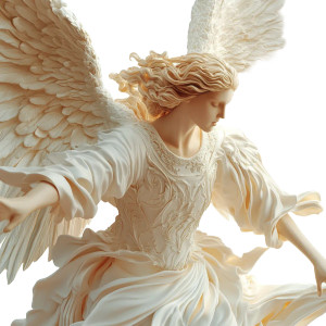 Angel Seraphim Vinyl Car Decal Sticker – Waterproof & UV-Resistant 8" Angel Seraphim Vinyl Car Decal Sticker – Waterproof & UV-Resistant 8"