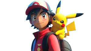 Ash With Pikachu V4 Vinyl Car Decal Sticker – Waterproof & UV-Resistant 8" Ash With Pikachu V4 Vinyl Car Decal Sticker – Waterproof & UV-Resistant 8"