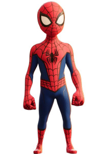 Spider-Man Cartoon Vinyl Car Decal Sticker – Waterproof & UV-Resistant 8"