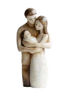 Family Sculpture Vinyl Car Decal Sticker – Waterproof & UV-Resistant 8" Family Sculpture Vinyl Car Decal Sticker – Waterproof & UV-Resistant 8"
