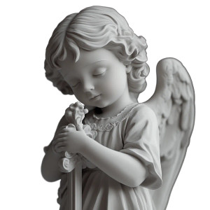 Young Angel Statue Vinyl Car Decal Sticker – Waterproof & UV-Resistant 8" Young Angel Statue Vinyl Car Decal Sticker – Waterproof & UV-Resistant 8"