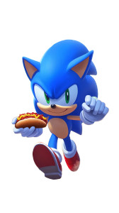 Sonic Brawl Stars Vinyl Car Decal Sticker – Waterproof & UV-Resistant 8"