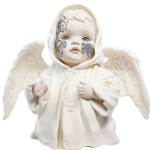 Gangster Angel Baby Vinyl Car Decal Sticker – Waterproof & UV-Resistant 8" Gangster Angel Baby Vinyl Car Decal Sticker – Waterproof & UV-Resistant 8"