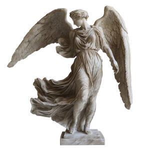 Winged Victory Replica Vinyl Car Decal Sticker – Waterproof & UV-Resistant 