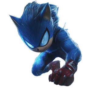 Sonic Spider-Man Vinyl Car Decal Sticker – Waterproof & UV-Resistant 8"