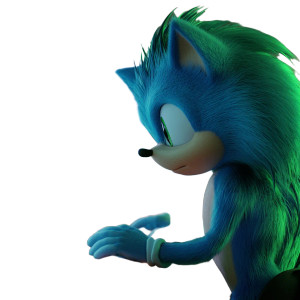 Trading Sonic Hedgehog Vinyl Car Decal Sticker – Waterproof & UV-Resistant 8"