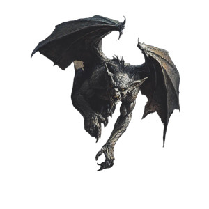 Stone Gargoyle V3 Vinyl Car Decal Sticker – Waterproof & UV-Resistant 8"