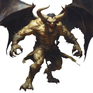 Fiendish Minotaur Vinyl Car Decal Sticker – Waterproof & UV-Resistant 8"