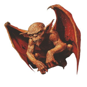 Angry Red Imp Vinyl Car Decal Sticker – Waterproof & UV-Resistant 8"