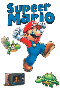 Super Mario Bros. Vinyl Car Decal Sticker – Waterproof & UV-Resistant 8"