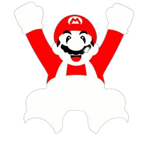 Super Mario Logo V2 Vinyl Car Decal Sticker – Waterproof & UV-Resistant 8" Super Mario Logo V2 Vinyl Car Decal Sticker – Waterproof & UV-Resistant 8"