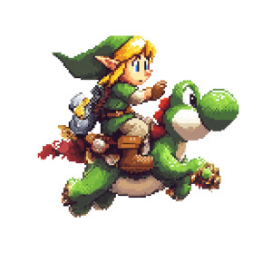 Link Riding Yoshi V2 Vinyl Car Decal Sticker – Waterproof & UV-Resistant 8"