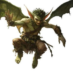 Magical Fey Imp Vinyl Car Decal Sticker – Waterproof & UV-Resistant 8"