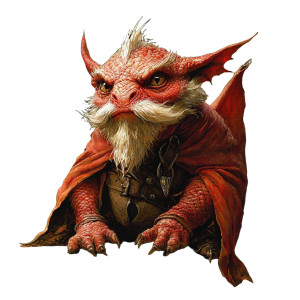 Tiny Red Dragon Vinyl Car Decal Sticker – Waterproof & UV-Resistant 8"