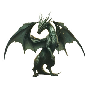 Wizard Dragon Vinyl Car Decal Sticker – Waterproof & UV-Resistant 8" Wizard Dragon Vinyl Car Decal Sticker – Waterproof & UV-Resistant 8"