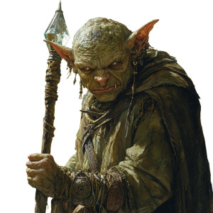 Goblin Leader Vinyl Car Decal Sticker – Waterproof & UV-Resistant 8"