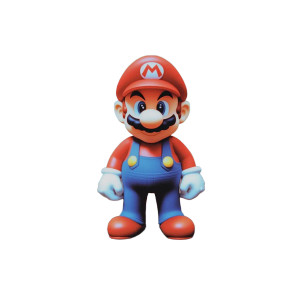 Polaroid Mario Vinyl Car Decal Sticker – Waterproof & UV-Resistant 8"